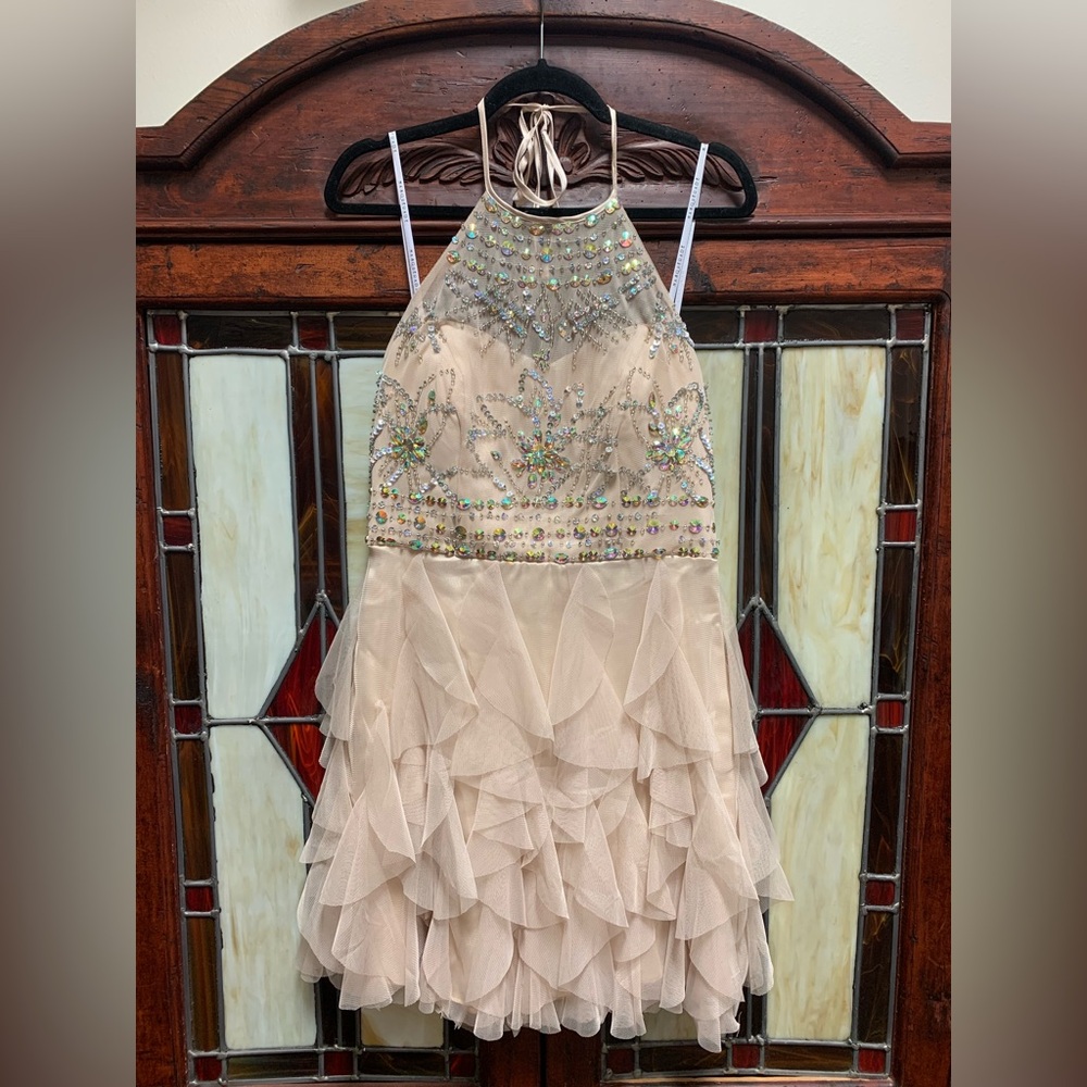 Masquerade Elegant Cream Dress